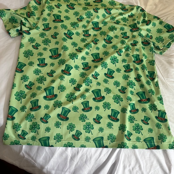 Sunday Swagger St Patrick’s day collar shirt - Picture 5 of 6